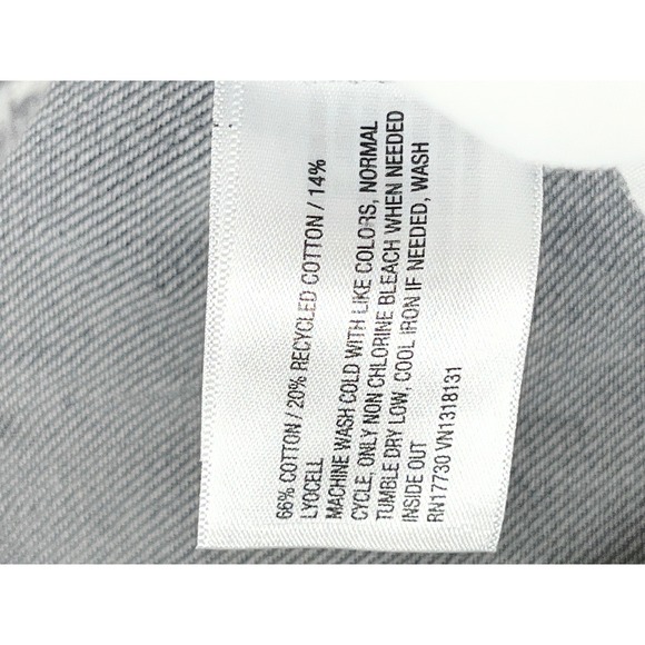 Wild Fable Cargo Jeans Women 6 Gray Acid Wash Mid Rise Baggy Streetcore Hip Hop - Picture 6 of 12